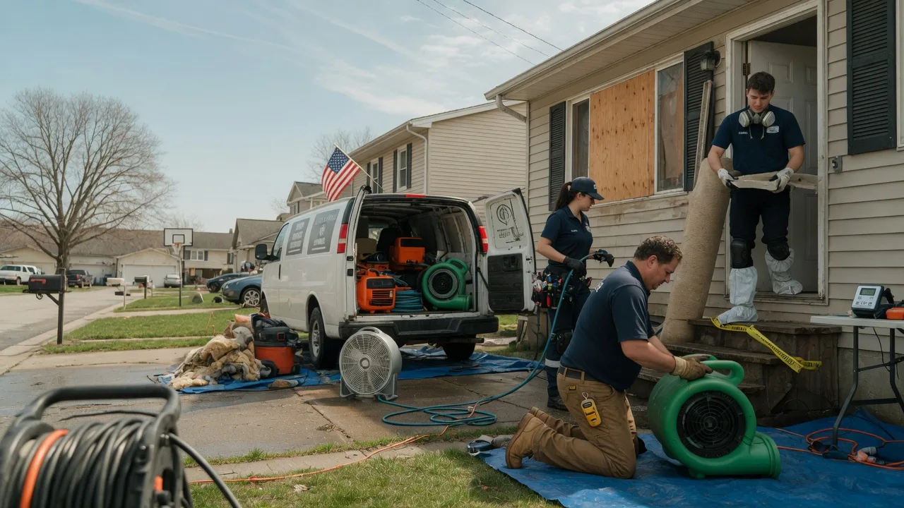 Water Damage Restoration in Stanchfield, MN near me